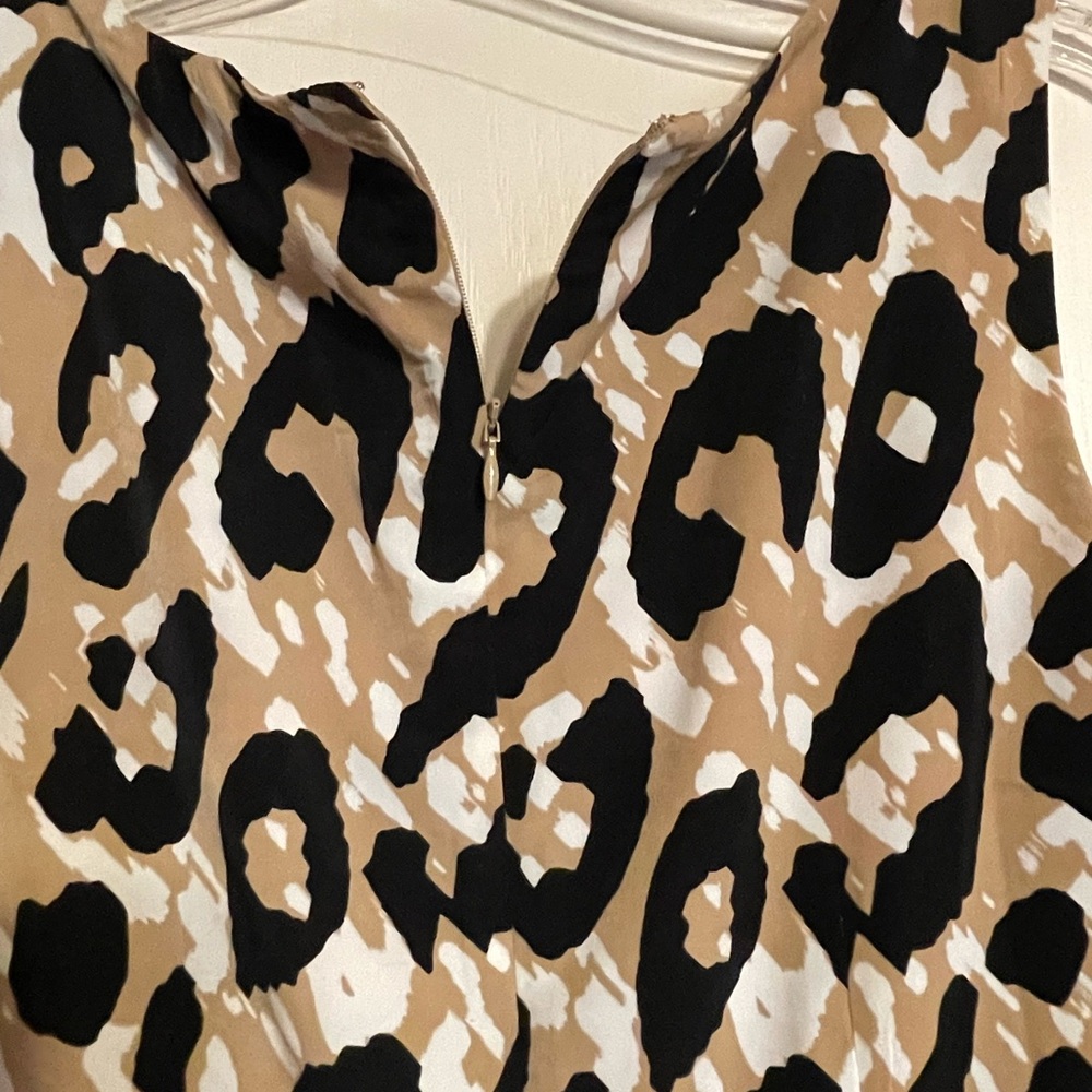 Banana Republic Animal Print Dress (EUC) - Picture 3 of 4